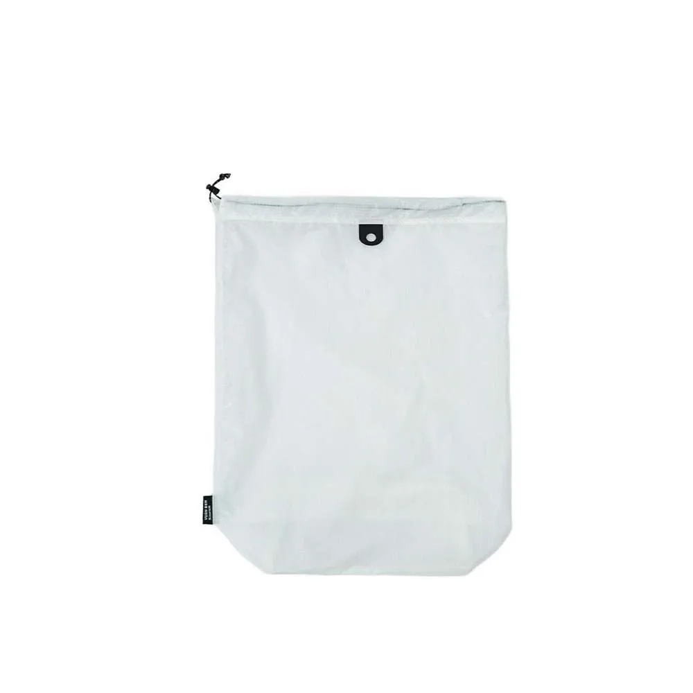 Silicon Coated Nylon Slippers Storage Bag Bundle Pocket Solid Color Drawstring Shoes Bag M/L Waterproof