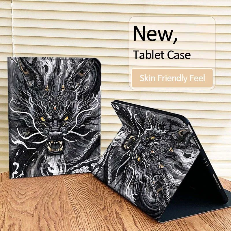 

Fashion Dragon Pattern Tablet Case For Huawei MatePad Pro Air 12 X Honor Pad 8 V8 9 13 GT GT2 3 12.6 13.3 Inch