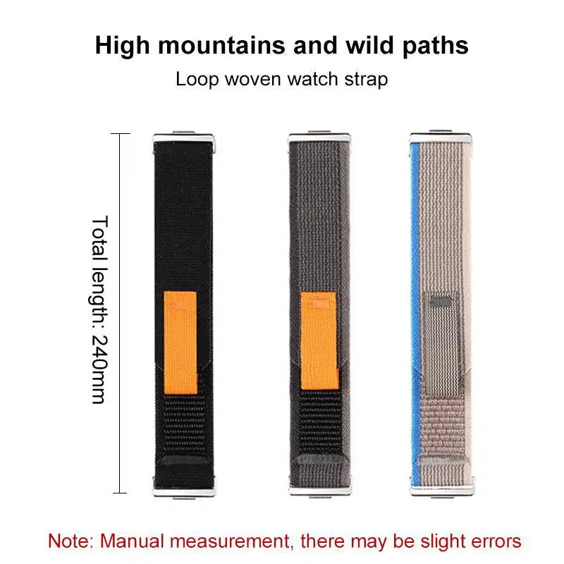حزام ساعة رياضي بحلقة من النايلون لساعة Huawei Watch Fit3 Fit4 Fit4 pro xDfind المتوافقة مع حزام ساعة تعقب اللياقة البدنية #2