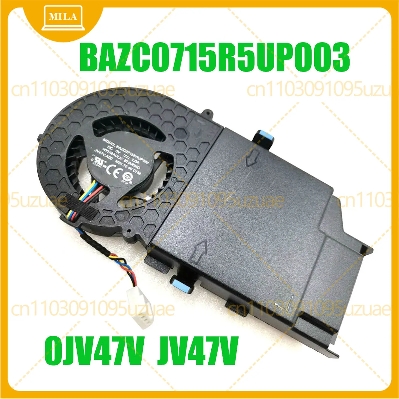 For DELL For OptiPlex 3080 3090 5080 5090 7090 Micro PVB070E05N-P02-08 BAZC0715R5UP003 KSB0705HB-A Fan 0W77JN W77JN 0JV47V JV47V