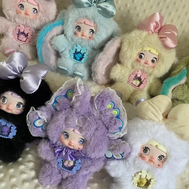 

Authentic Nommi Fantasy World Blind Box Mystery Unboxing Surprise Plush Figure With Pretty Pendant Cute Mystery Birthday Gifts