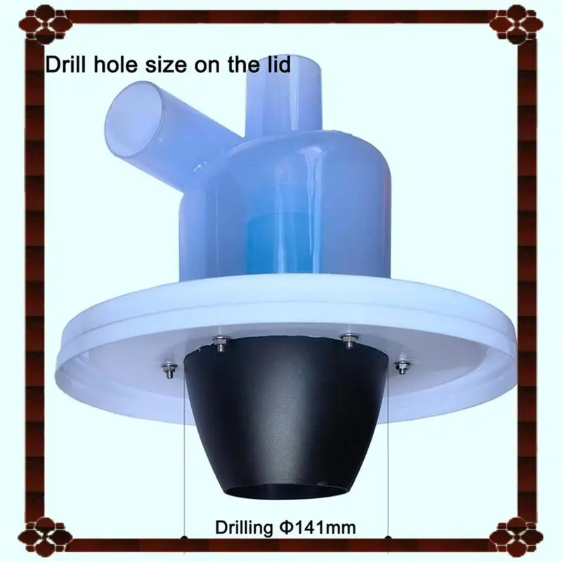 

24-Hour Delivery SN50T10 Series New High-Efficiency Cyclone Dust Collector Turbocharged 2Pcs 50ST10 Dust Collector Turbo