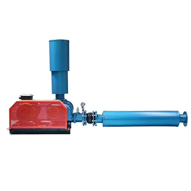 

sewage treatment electrical air blower for fish shrimp ponds aeration roots blower