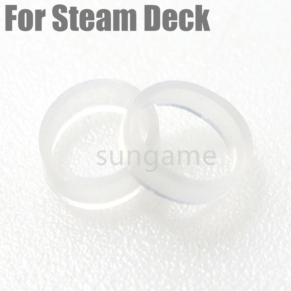 6 قطع من واقيات حلقة التحكم المرنة المصنوعة من السيليكون تقلل الضوضاء ملحقات غير مرئية لسطح البخار #1