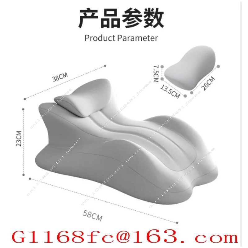 Multifunctional Ergonomic Pillow for Lying Down, Playing with Phone, Reading, and Cushion