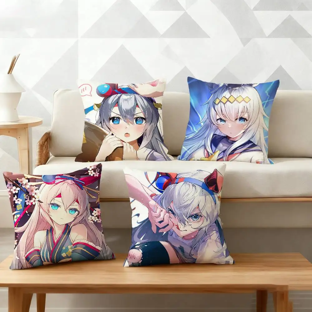 Oguri Cap Tamamo Cross Umamusume Pretty Derby Pillow Case Cushion Cover Throw Pillow Case For Car Sofa