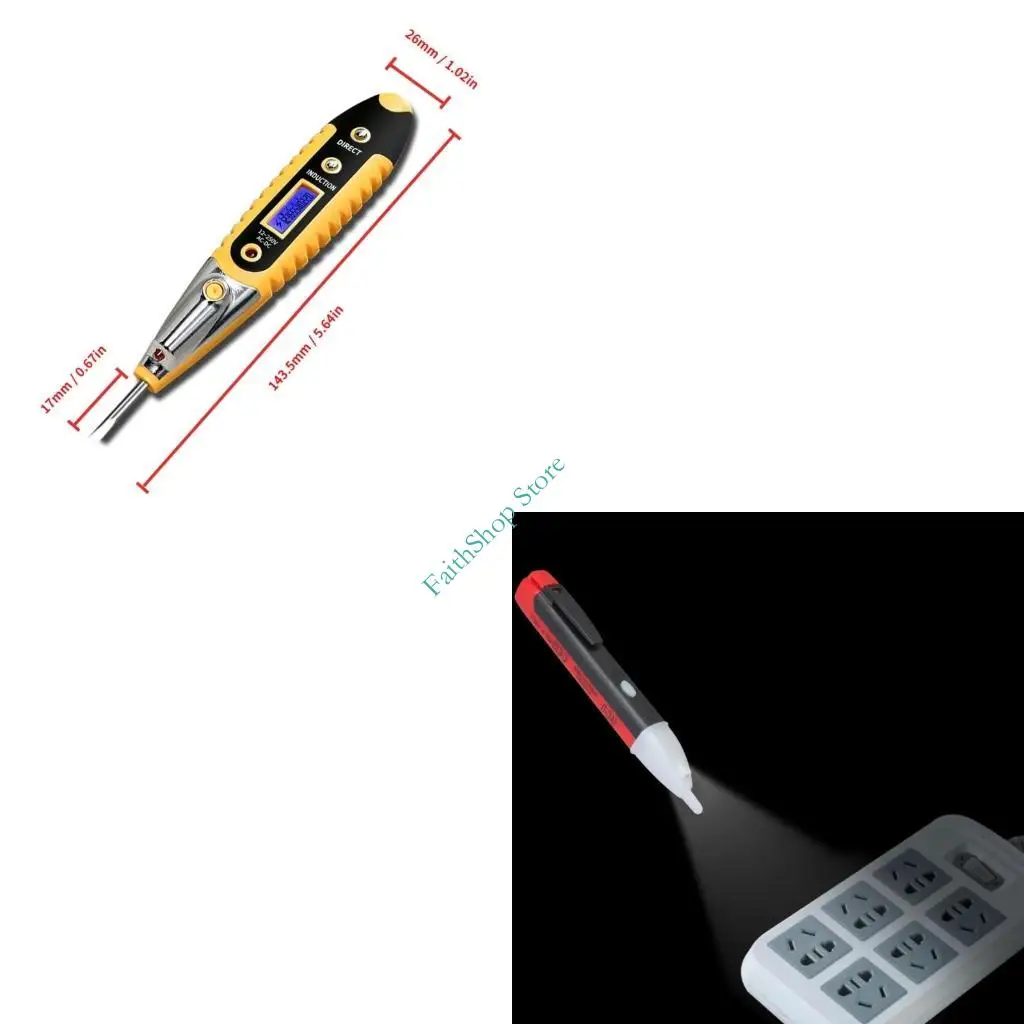 

124e Easy Carry Intelligent Electric Tescer Multifunctional Detectors напряжения для ремонта