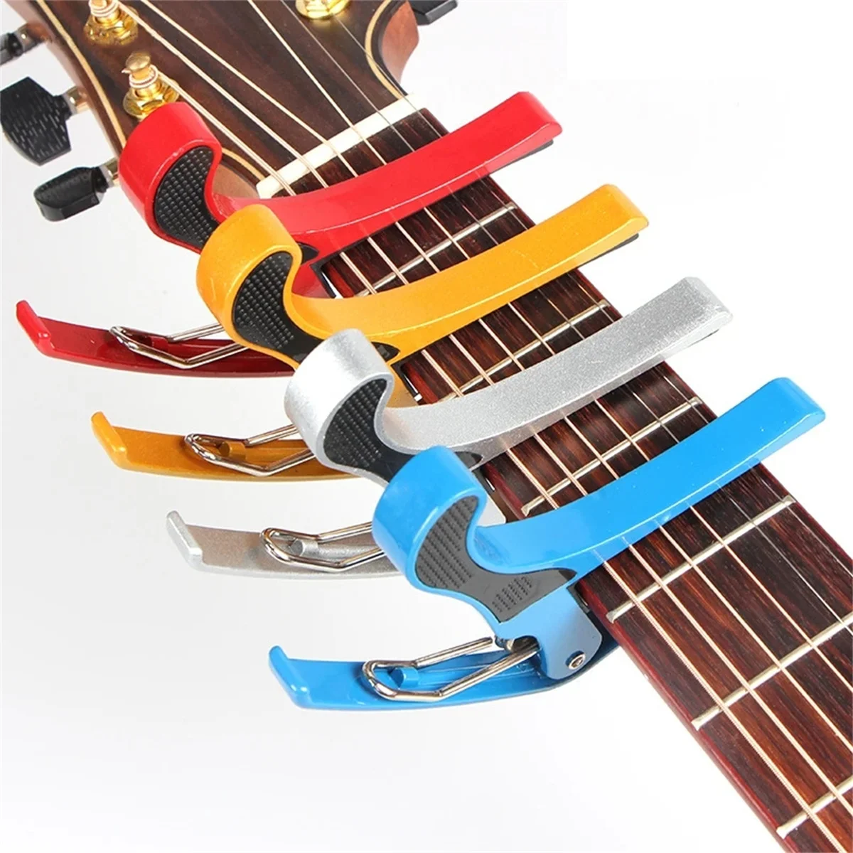 Guitar Capo Electric Acoustic Guitar Hand Grasping Ukulele Tuning Clip Musical Instrument Accessories for Guitar Acoustic