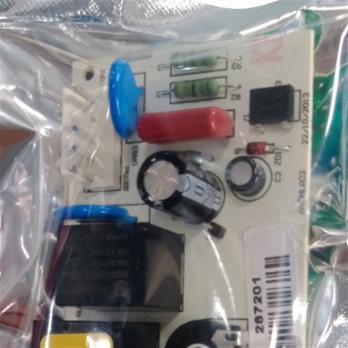 225d7291g001 لملحقات الثلاجة التحكم في الثلاجة PCB لوحة محول التردد لوحة دوائر كهربائية