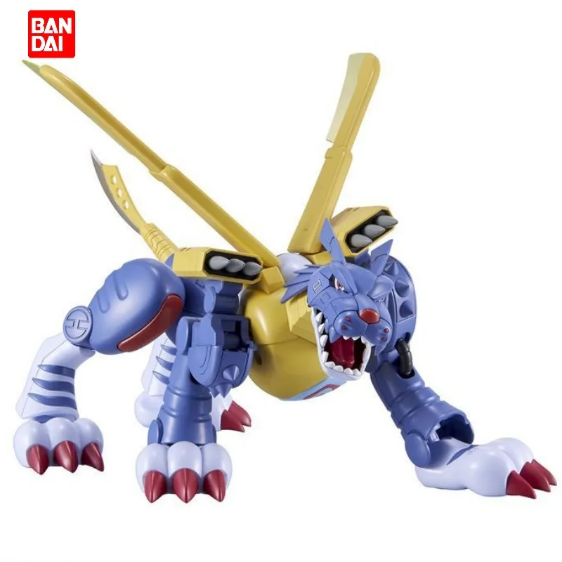 Genuine Bandai Figure Rise Frs Digimon Adventure War Greymon Metal Garurumon Plastic Assembling Models Action Toys Figurine