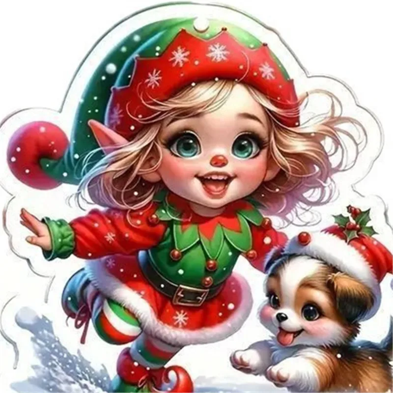 

Backpack Pendant New Design Cute Girl's Acrylic Flat Holiday Ornament Car Interior Decoration