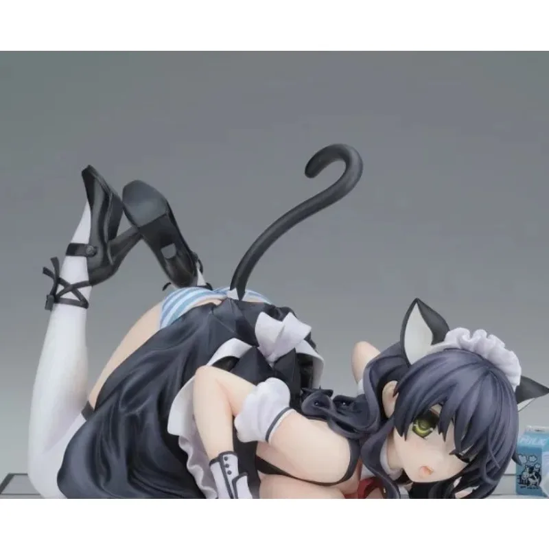 In Magazzino 150mm NSFW Nativo Gatto Lap Latte 1/7 Kawaii Gatto Latte Ragazza PVC Action Figures Per Adulti Hentai Collezione Modello Giocattoli Regalo