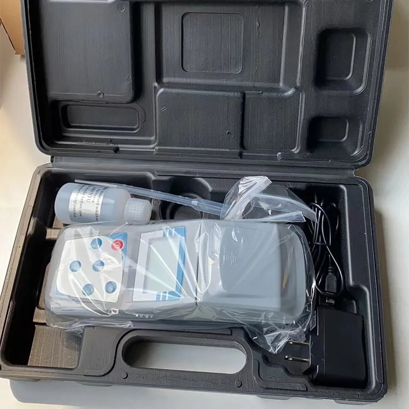 Digital Turbidity Meter Turbidimeter ZD-2A Handheld Digital Turbidity Meter Portable Turbidimeter for Swimming Pool Laboratory