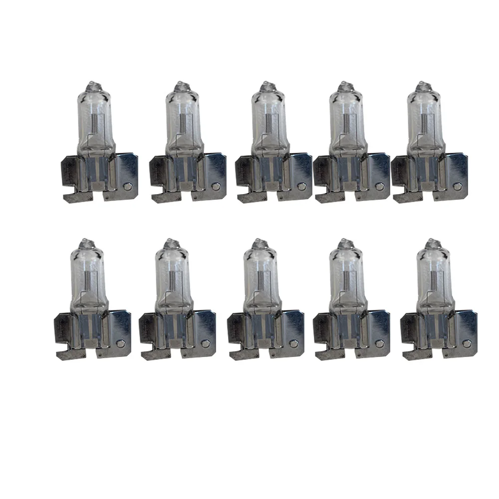 

10Pcs H2 Bulb Clear Glass Lamp Foglight Auto Lights 12V 24V 4300K 55W 100W 75W