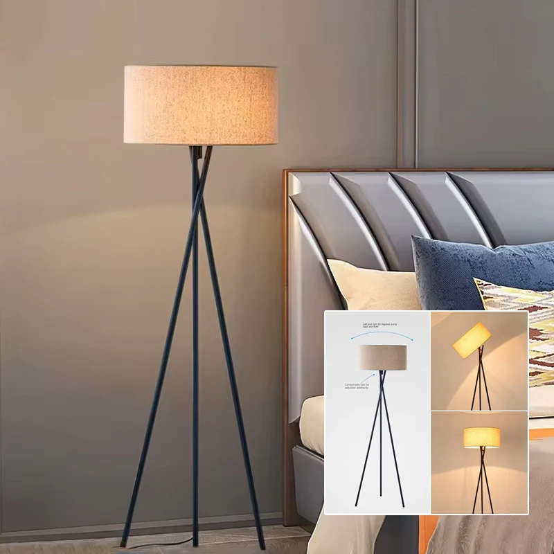 

Modern Minimalist Floor Lamp, LED Upright Desk Lamp, Living Room, Bedroom, Study, Home Decoration, LED Indoor Lighting Straight