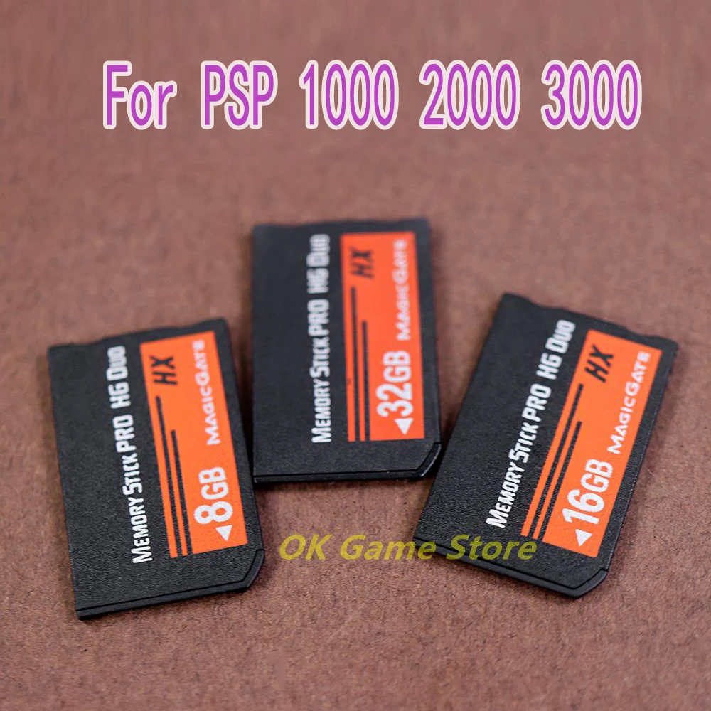 1pc Real Big Capacity 8GB 16GB 32GB Memory Stick HX MS Pro HG Duo Memory Card for Sony PSP 1000 2000 3000