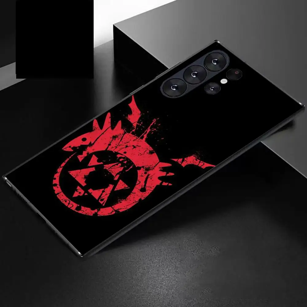 Чехол для телефона с изображением аниме F-Fullmental Alchemist для Samsung Galaxy S25 Ultra S22 S23 S24 Ultra S21 S20 5G, защитный мягкий силиконовый ТПУ