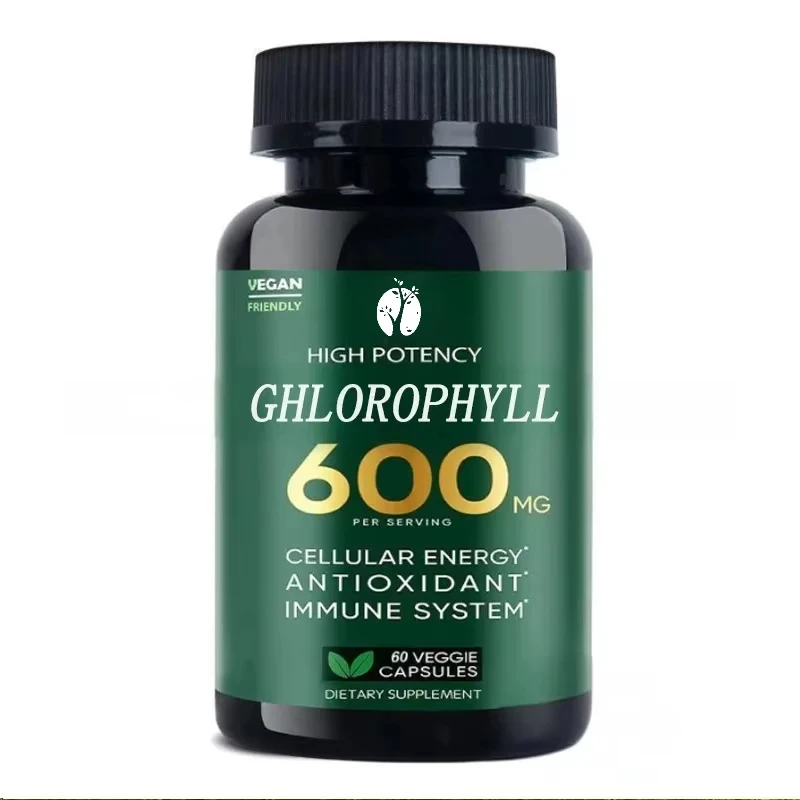 

Chlorophyll, 60 soft capsules | Help support the body's blood cleansing function, enhance immunity and intestinal system