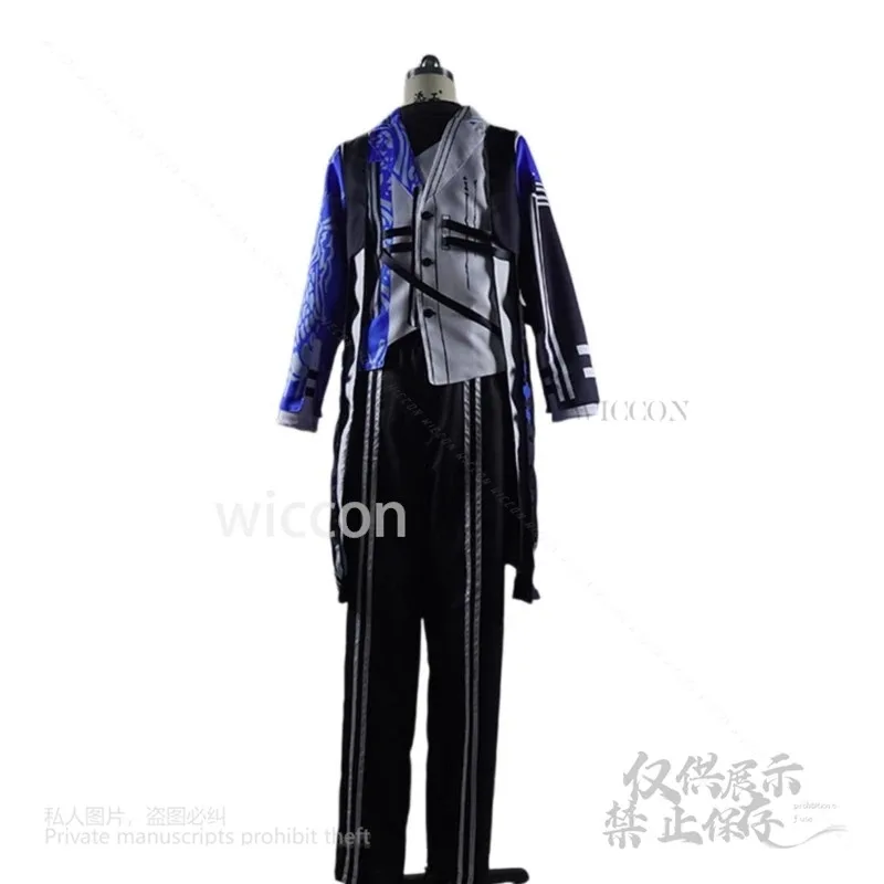

a7d@2025 Yuanwu Cosplay Costume Hat Wuthering Waves Game Clothes Mens Uniforms Halloween Party Coat Pants Outfit Disfraza7d@