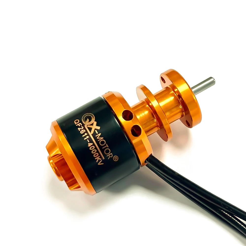 QX-MOTOR Brushless Motor QF2611 3300/4000/4600/5000KV for 50mm EDF 12 Blades Fan for DIY RC Multiaxis Airplanes Model Parts