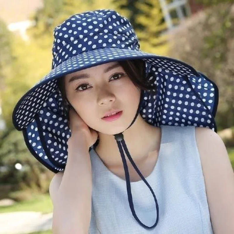 

Cycling Cap Children Summer 's Sun Face Covering Breathable Wide Brim Tea Picking Hat Women