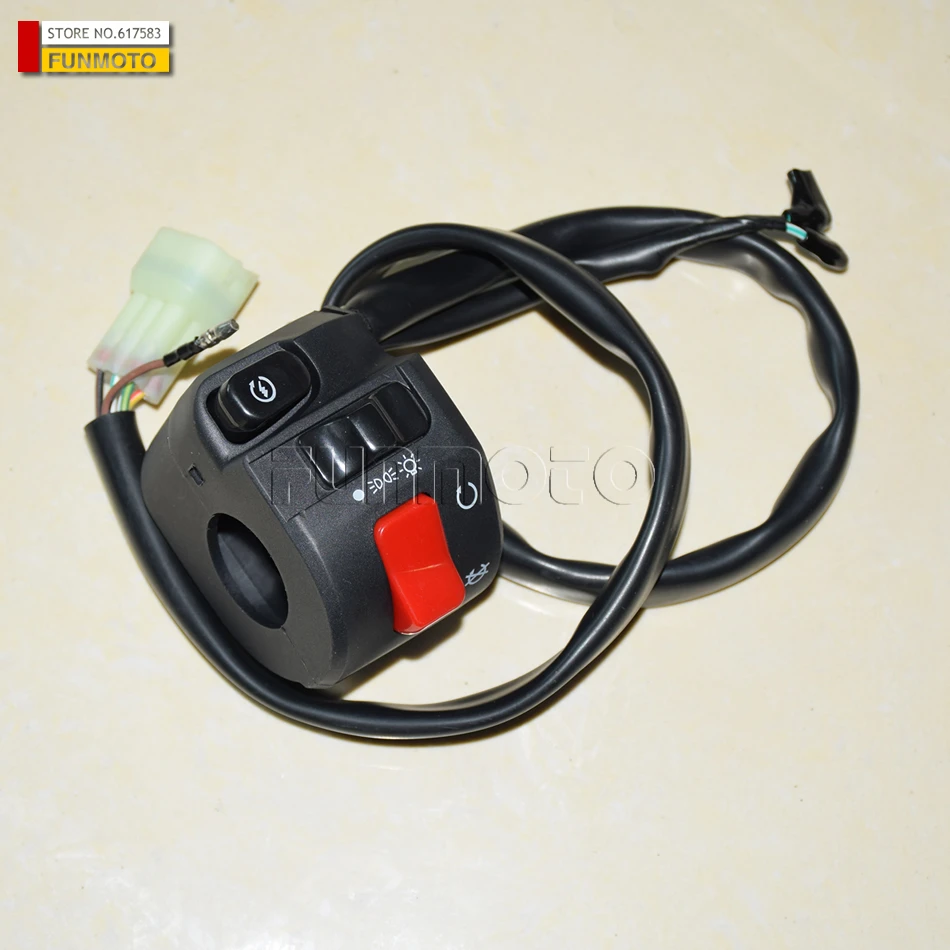 

right handle bar switch suit for CF650NK/TR/CF400NK/CF650MT code is A000-167000-00001