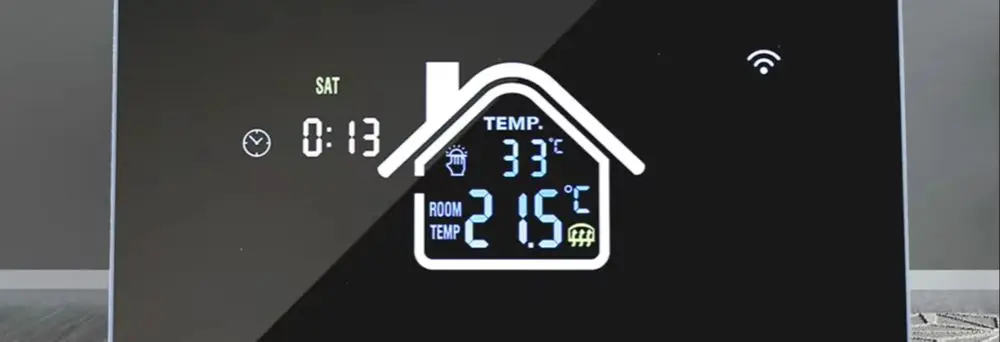 

For Tuya WiFi Smarts Thermostat App Remote Control For Electric Heating, Water, And Gas Boiler Thermostats, AC230V 50/60Hz