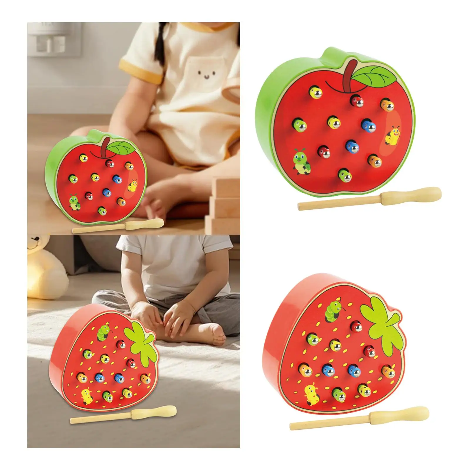 จับ Bugs เกมการรับรู้สีการจับคู่การประสานมือและตา Fine Motor Skills สําหรับเด็กอนุบาล 3 ปี Party Favor