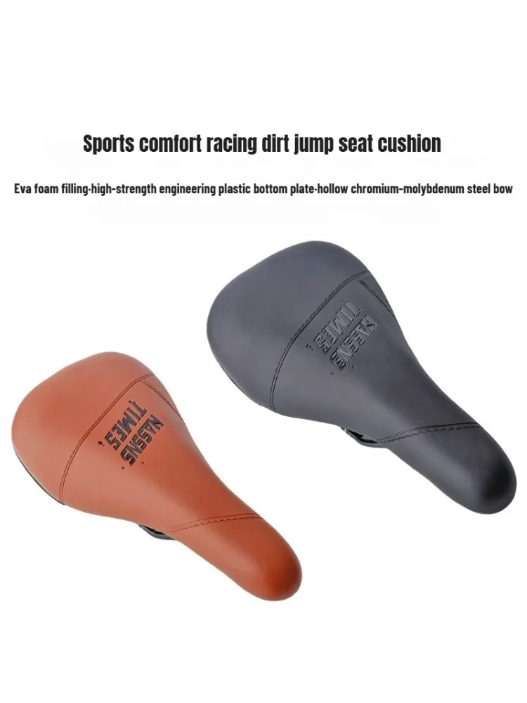 AliExpress NONE Mountain Bike Saddle Comfortable Dirt Jump BMX Seat Cushion Wide Padded Double Rail Design for Cycling Commuting Ergonomic