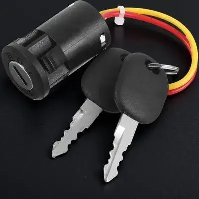 

Kids Electric Scooter Key Switch Lock Waterproof Toggle Ignition Start Switch Safe Reliable Power on Off Control for Childrens