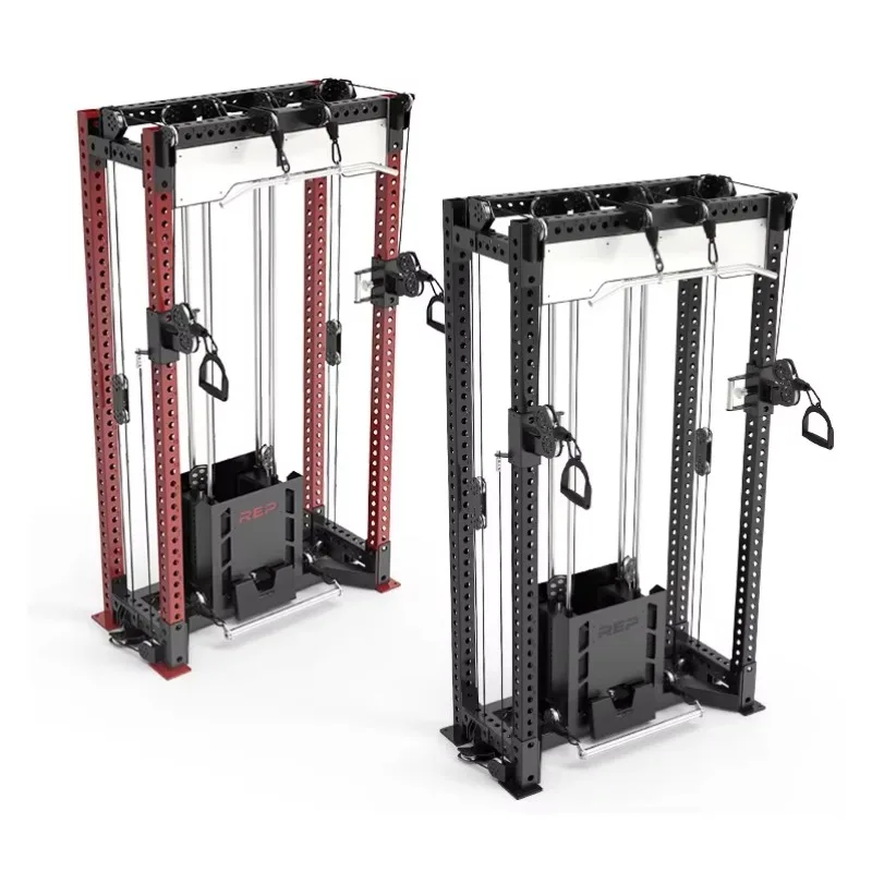 2026 Pin Selection Cable Crossover Power Rack Multi Functional Gym Unit