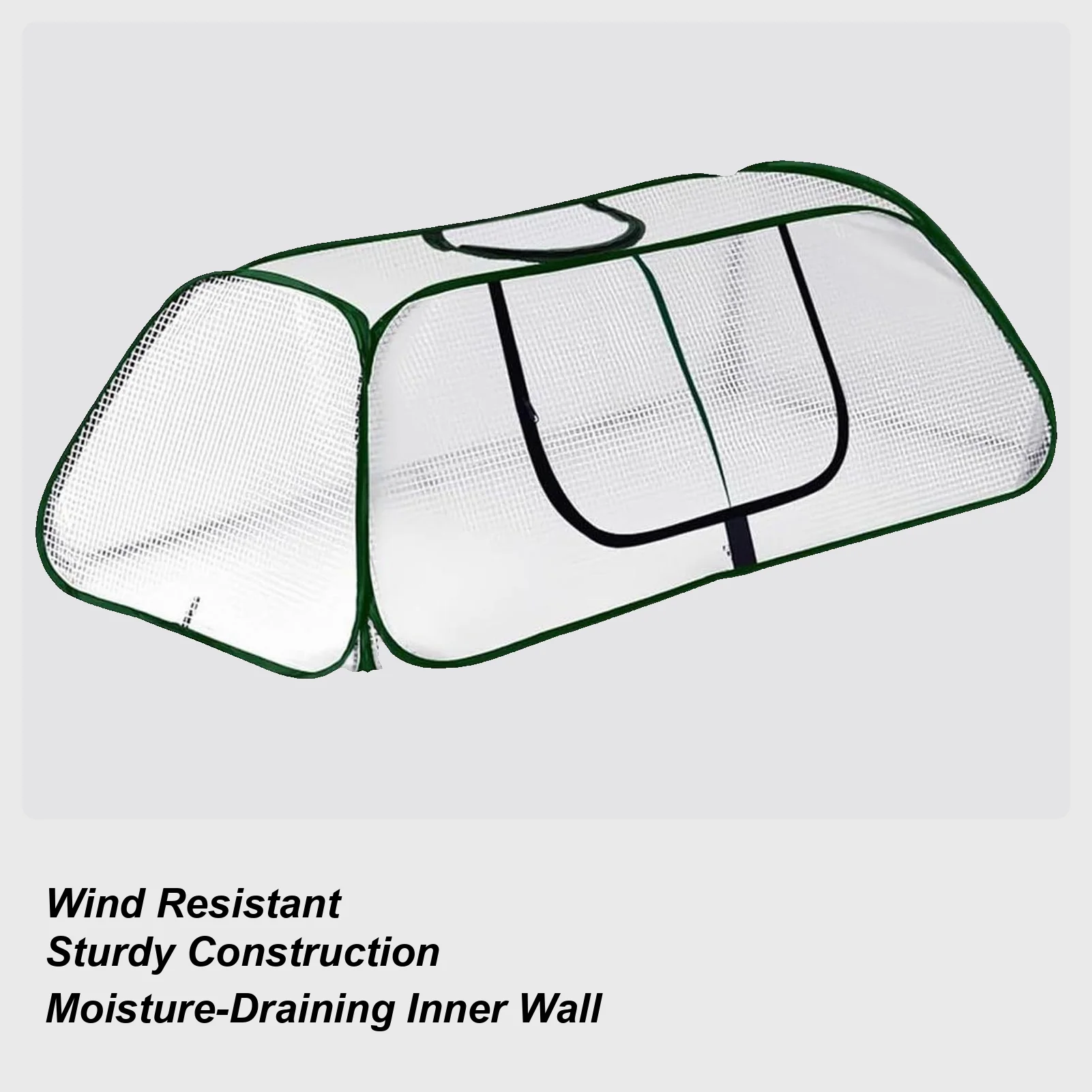 

Портативная тепличная маленькая водонепроницаемая палатка 45x21,6 дюйма, палатки-ускорители цветов для рассады овощей, цветочного садоводства в помещении