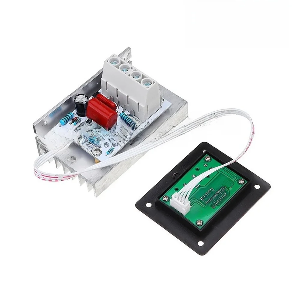 10000W Digital AC 220V Thyristor Regulator for Voltage Control Dimming and Load Matching in Industrial and Commercial Setups