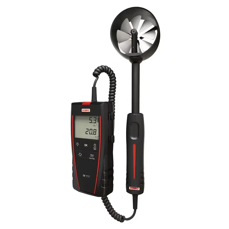 New Point KIMO LV110 LV111 LV117 LV130 Thermal Anemometer with Integrated Blade Probe