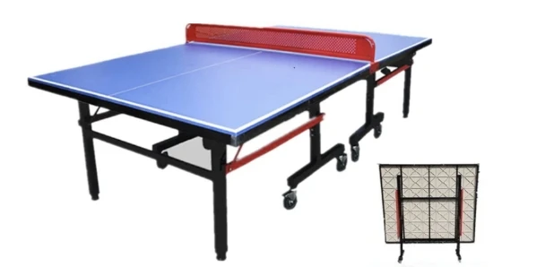 High Quality Professional Pingpong Table with Wheels Training Foldable 22mm Table Tennis Tables