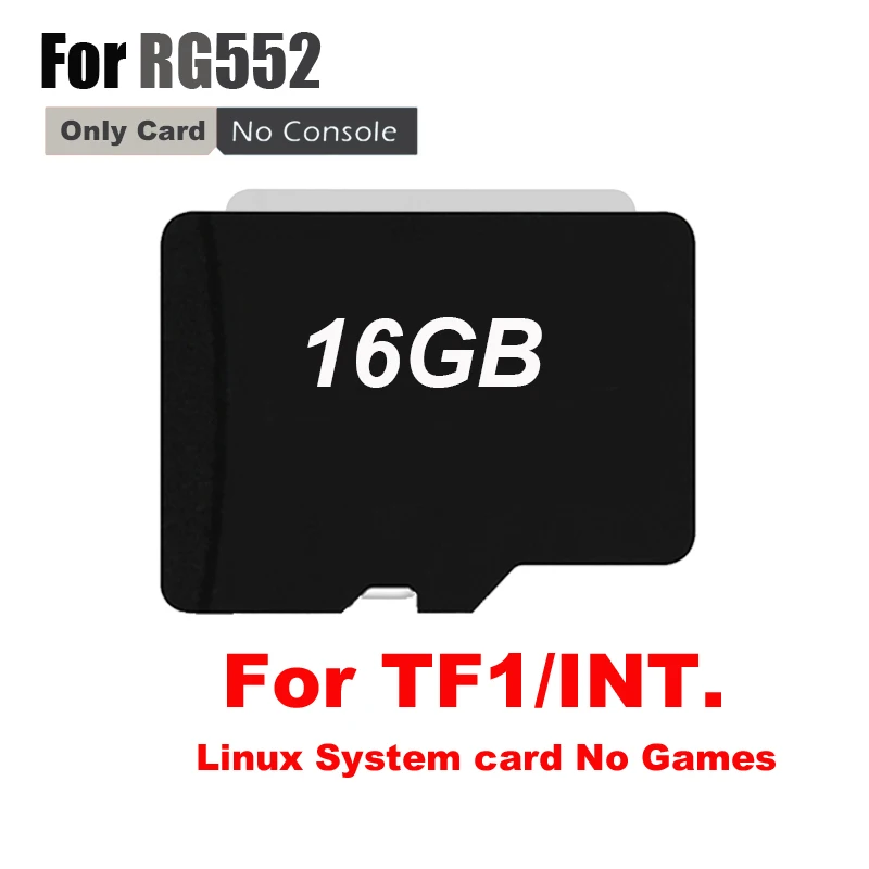 TF Card for 256G 40000 Games Anbernic RG552 Handheld Game Console RG552 5.36 Inch IPS Touch Screen Video Game Player 64G SD Card