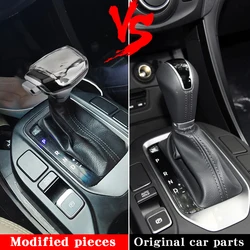 For Hyundai Santa Fe Shengda Tucson Avante i30 i40 Elantra Gree Crystal Gear shift knob gear handle gearbox car Modified