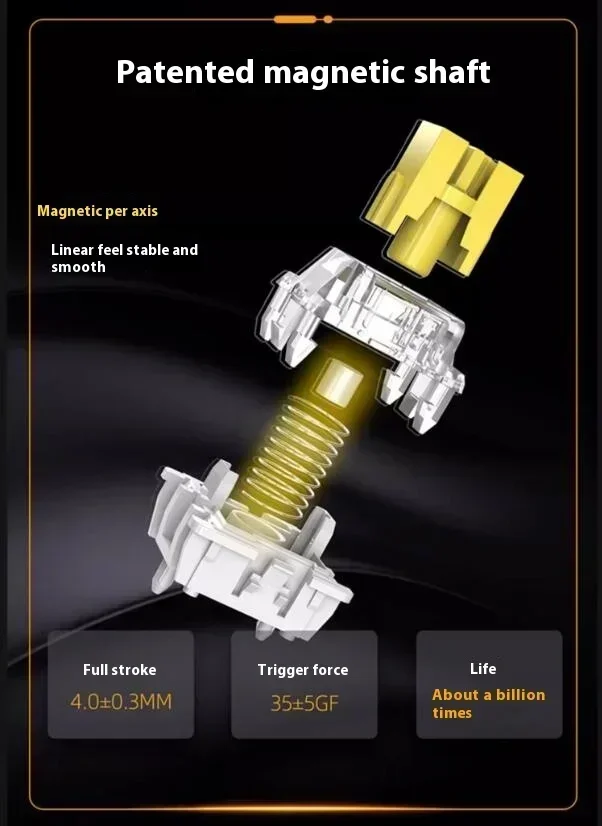 Irok NA87 Pro لوحة المفاتيح الميكانيكية المغناطيسية RT0.04mm 8khz الألعاب السلكية RGB مبادلة ساخنة لوحة المفاتيح Valorant ألعاب الملحقات