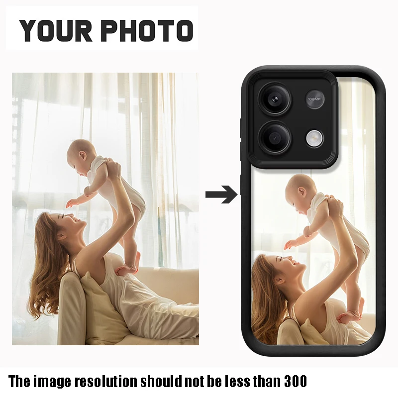 حافظة لهاتف Xiaomi Redmi Note 14 Pro 5G يمكنك صنعها بنفسك صورة مخصصة غطاء هاتف شخصي لهاتف Redmi Note 1312 11 Pro 5G Funda #2