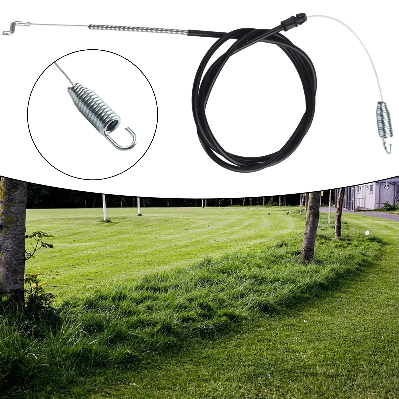 Replacement Throttle Cable 22 inch Model 1051844 Compatible with Traction Models 20013 20014 20017 Plastic Metal