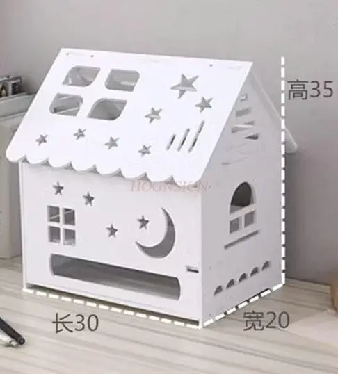 

1 шт. ящик для хранения маршрутизатора, беспроводная распределительная коробка Wi-Fi, плагинная плата, ящик для хранения энергии, приставка для гостиной, стеллаж для хранения