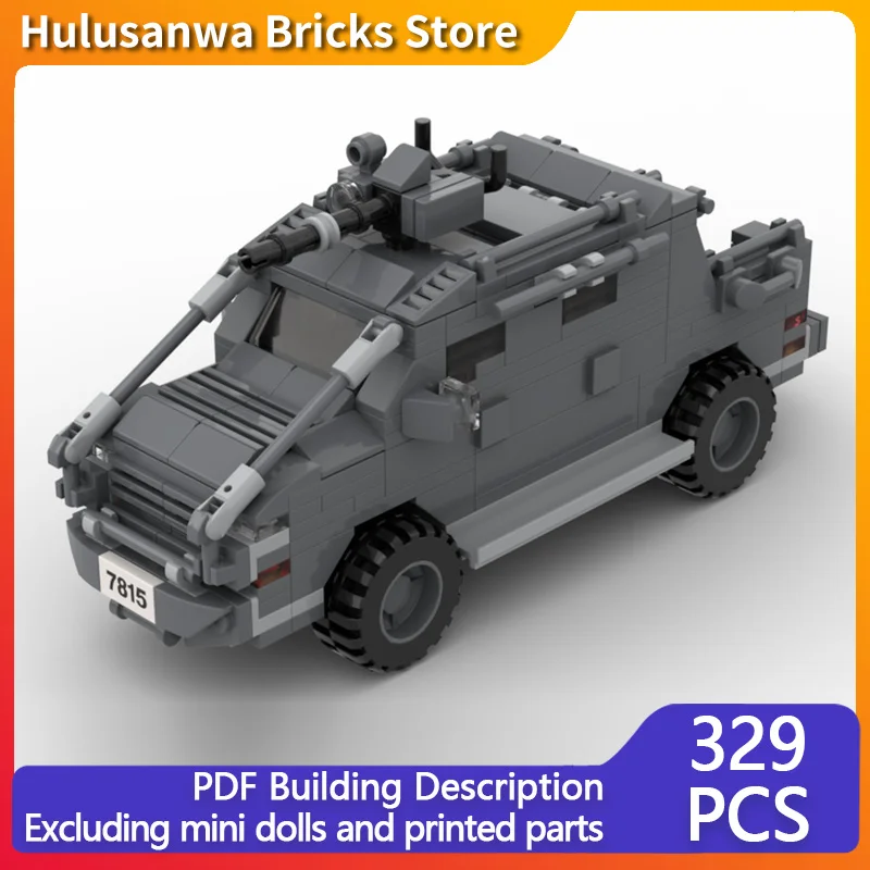 

Популярная игровая модель MOC, строительные кирпичи, специальный пикап, модульная технология, подарки, праздник, сборка, детские игрушки, костюм