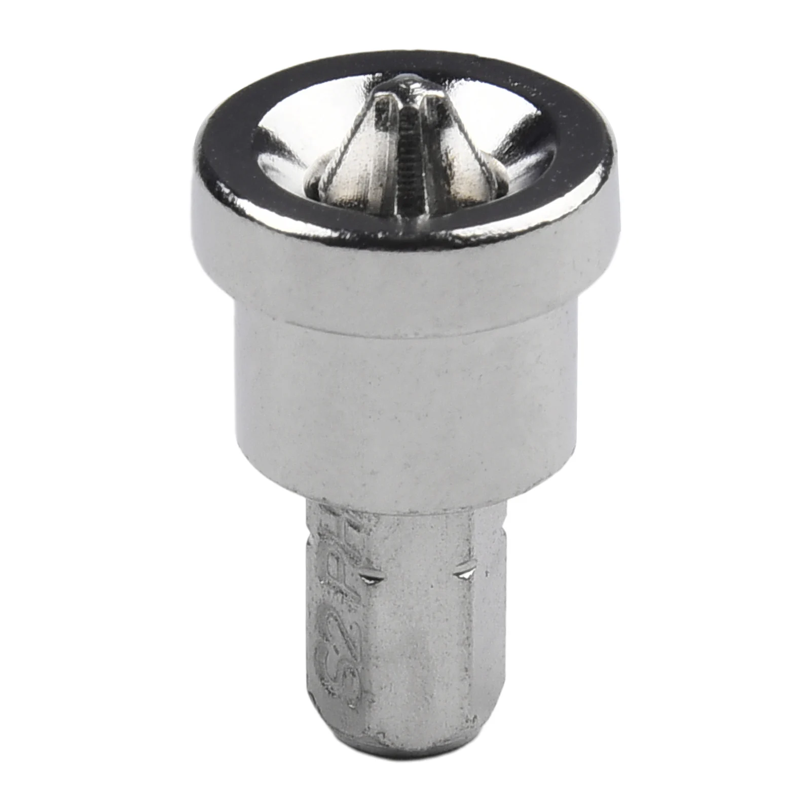 Power Tools Screwdriver Bit Hex Shank Magnetic Non-slip Chrome Vanadium Steel Screwdriver Bit Head Silver Woodworking
