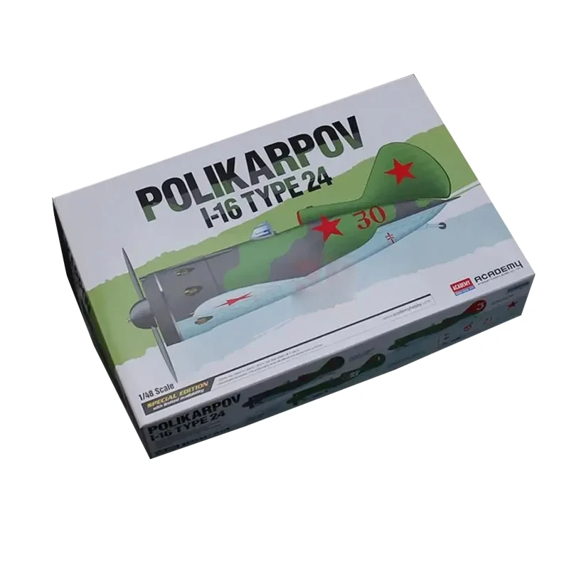 Academy 12314 Polikarpov I-16 24 Special Edition 1/48 Aircraft Scale Model Kit