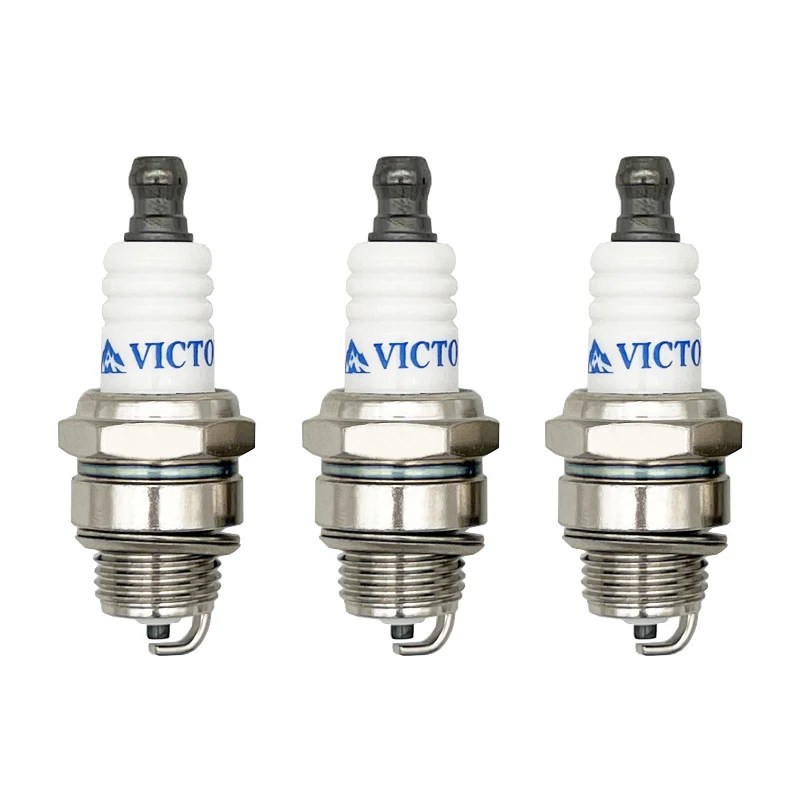 ملحقات أجزاء أداة الحديقة منشار كهربائي Victopeak وقاطع الفرشاة L7T شمعات الإشعال 3 قطع #2