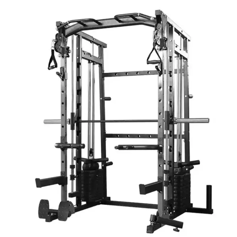 Heavy Duty All-in-One Smith Machine For Comprehensive Bodybuilding Training