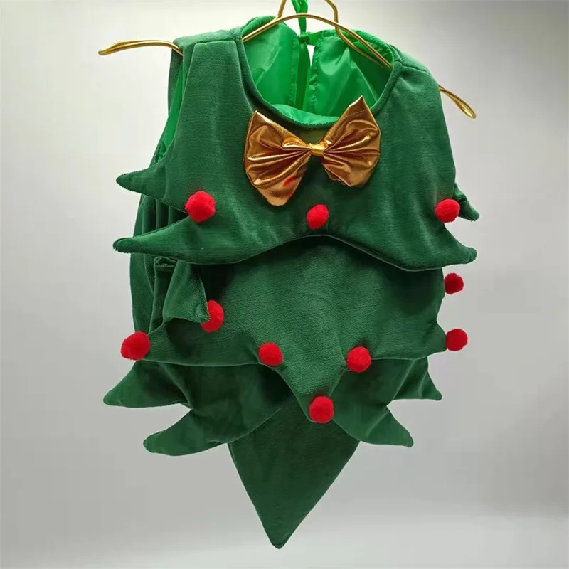 New Baby Infant Photography Clothing Xmas Tree Design Bebe Boy Girl Cosplay Costumes Hat+Body Suit Newborn Christmas Outfits