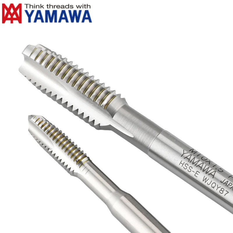 YAMAWA HSSE Keran Runcing Spiral Metrik Universal M7M8M9M10M11M12M13M14M15M16M18M20M22M24 Keran Ulir Sekrup Mesin