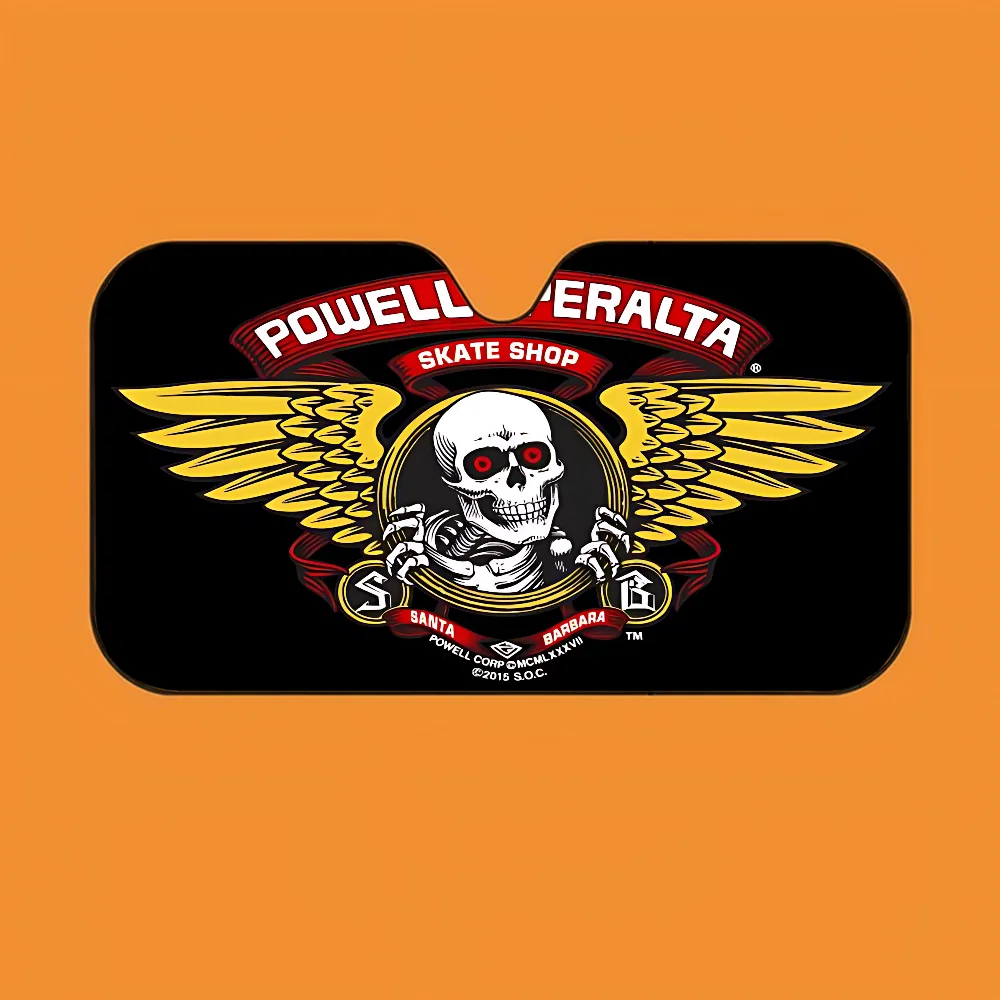 P-Powell P-Peralta Osłona przeciwsłoneczna Osłona przeciwsłoneczna Pokrowiec na siedzenie Zestaw akcesoriów do samochodów terenowych Retro Kierownica Samochód dostawczy SUV Prezenty