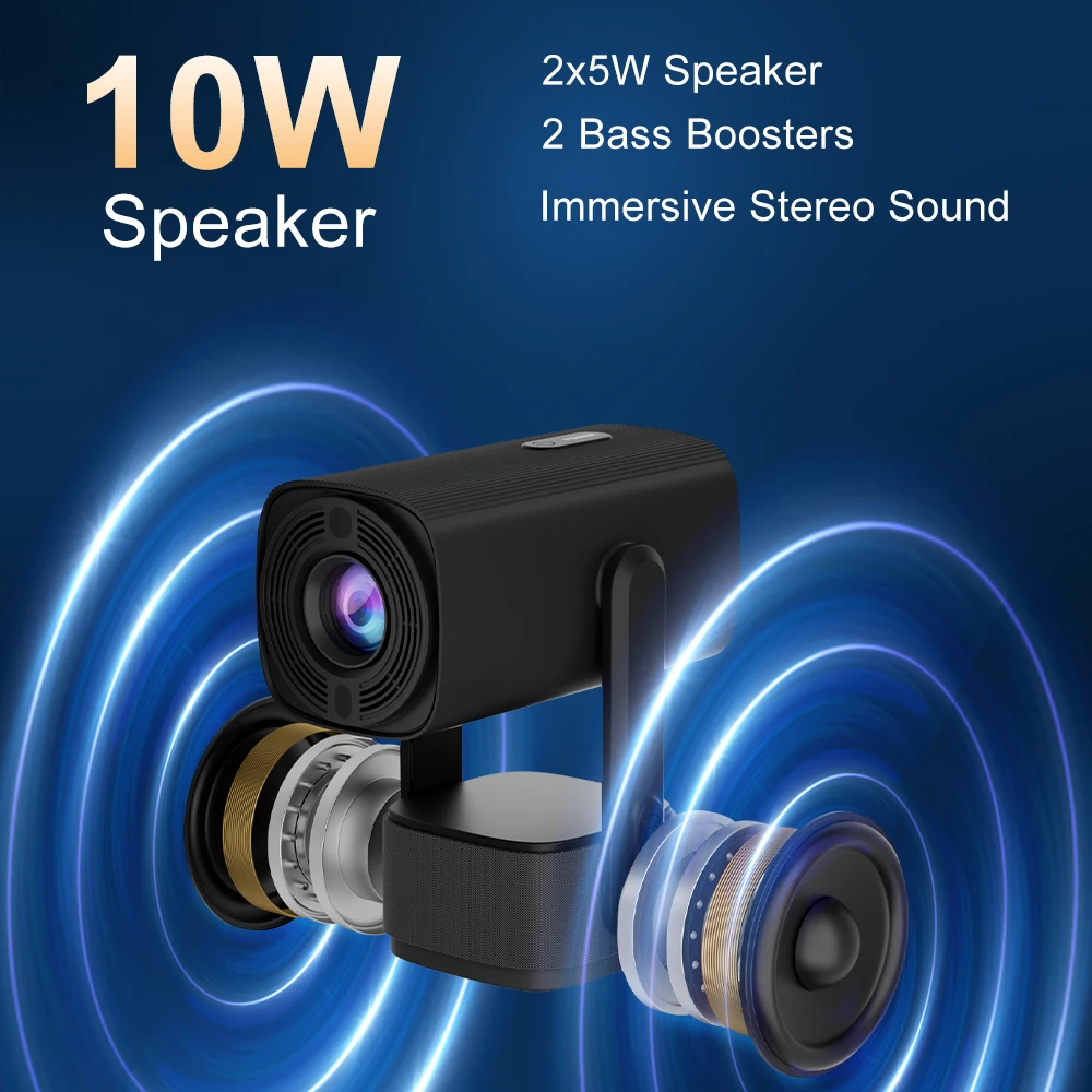 Salange Popular Portable Auto HD Proyector Mini Video Beamer K2 Outdoor Home Theater LED LCD Projecteur
